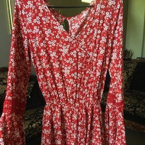 A floral romper